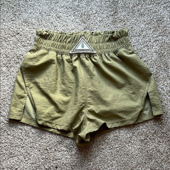FP Movement by Free People Olive Athletic Shorts - Picture 1 of 4
